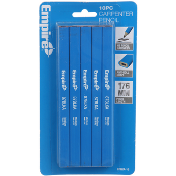 Medium Carpenter Pencil Empire 87BLKA-10 Pack of 10