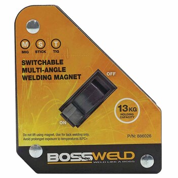 Switchable Multi Angle 13 Kg Welding Magnet Bossweld 886026