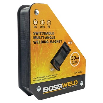 Switchable Multi Angle 30 Kg Welding Magnet Bossweld 886027