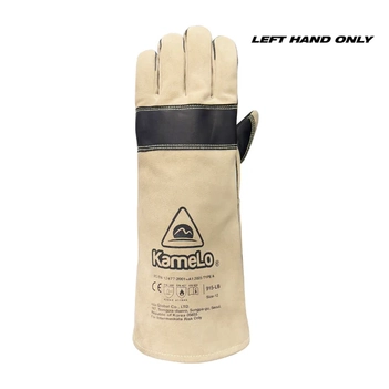 Triple-Layer Heat and Flame Resistant Welding XL Glove (Left Hand Only) KameLo 915-LBL-XL