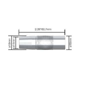 9580101 Standard Gas Nozzle PMT25 MMT25