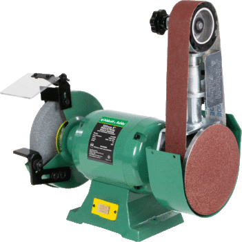 6" Industrial Grinder with Linishing Attachment, 915 x 50mm Abbott & Ashby AA362W6