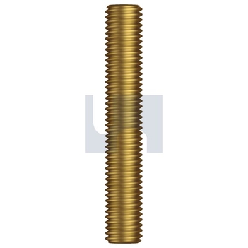 1/2 BSW x 3 FT Brass Finish Allthread Rod Hobson ABBRPW0500914