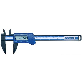 150mm Plastic Digital Caliper Accud AC-117-006-11