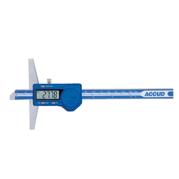 200mm Digital Depth Caliper Accud AC-171-008-11