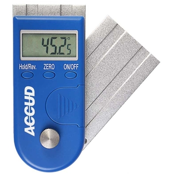 100mm Digital Protractor Accud AC-824-004-11