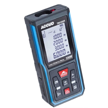 100mm Rechargeable Laser Distance Meter Accud AC-TM100R