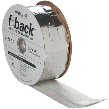 Fiberglass Weld Backing Tape Alum 600a 102mm x 12.5m FIBACK AFBT-4.0