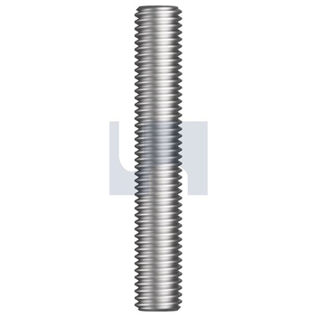 M10 X 1 MTR A2-70 304 DIN975 Stainless Steel Finish Allthread Rod Hobson AL04PCM101000