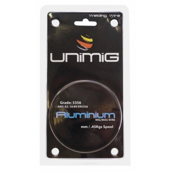1.2mm 0.5Kg Aluminium MIG Wire 5356 Unimig Razorweld AM53561.2MM.45