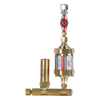 Safety Relief Valve System Acetylene 190 kPa With Demax and Isolation Valve