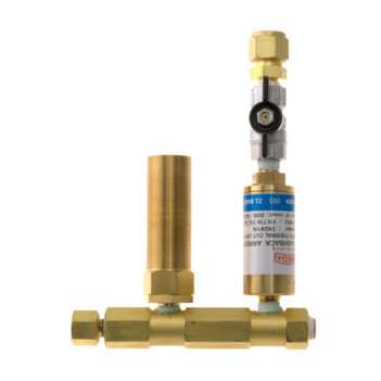 Safety Relief Valve System Oxygen 1,300 kPa With FBA and Isolation Valve