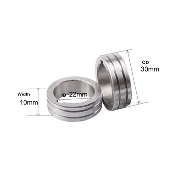 0.9-1.2mm Aluminium wire Drive / Feed Rolls 30mm OD 22mm ID AS4449-12