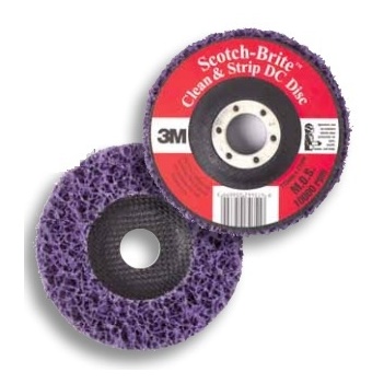 Clean & Strip Scotch-Brite™ 115mm x 22mm Purple 3M™ AT019439671 Each