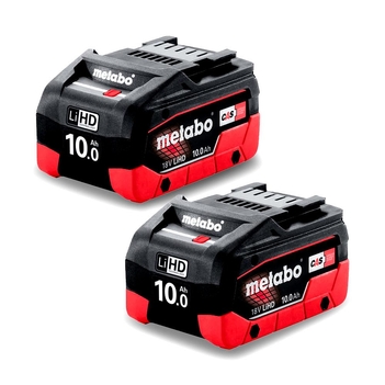 18V 10.0 LiHD Li-ion Battery Twin Pack Metabo AU32102100