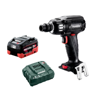 1 Piece 18V 400Nm Impact Wrench Combo Ssw 18 LTX 400 BL SE 1 HD 5.5 Metabo AU60225500