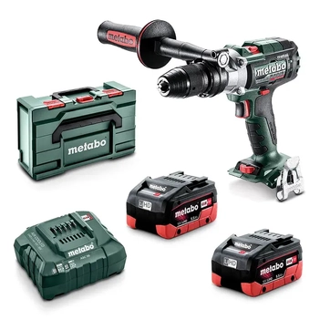 18V 2x5.5Ah 13mm 3-Speed Hammer Drill Kit  Metabo AU60318300