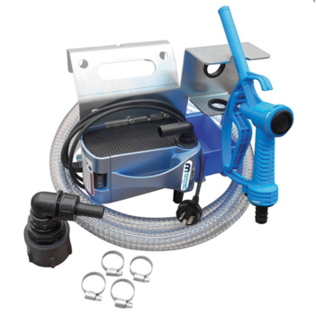 240V 40LPM Adblue Pump with IBC mounting kit