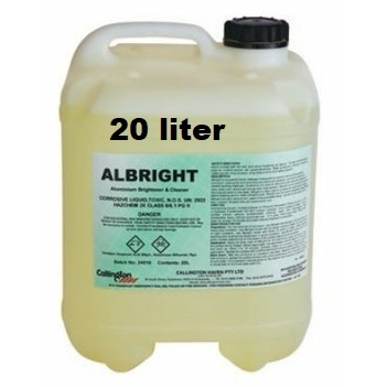 Aluminium Brightener & Cleaner Albright 20L 