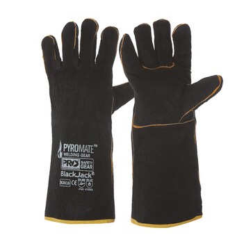 Welding Gloves Black & Gold Glove Black Jack PRO BGW16