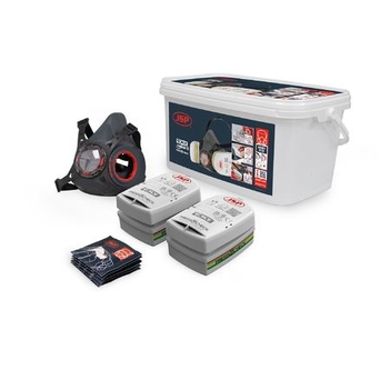 Force Typhoon 8 Half Mask Respirator Multi-Gas Kit With ABEK1P2 Filters ProChoice BHT0C3-0L5-UAN