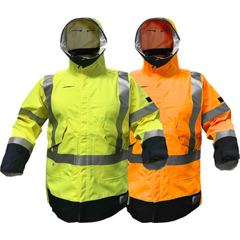 HI Vis Flame Retardant & Anti-static Parka BW2100T8