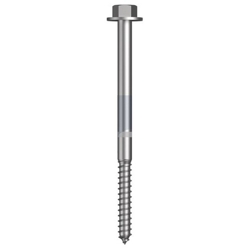M16X250mm Hot Dip Galvanised Finish Hex Washer Head Pole Step Timb Metric Hobson BW58GLM160250