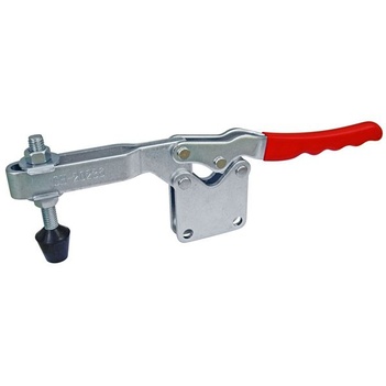 Toggle Clamp Horizontal Straight Base Flat Handle 340kg Cap 107mm Reach ITM CH-20236