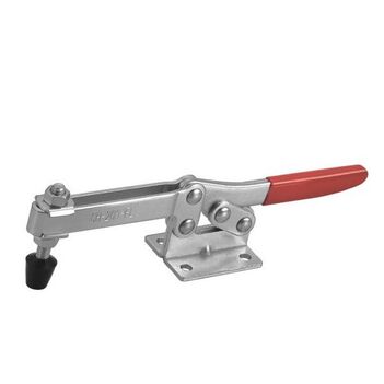 Toggle Clamp Horizontal Flanged Base Straight Handle 2270kg Cap 57mm Reach ITM CH-203-F