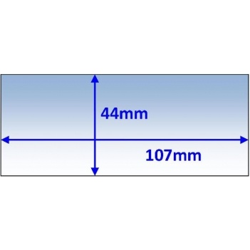 Clear Inner Lens for  Miller Pro-Hobby (Old Model) (107 X 44mm) PKT 5