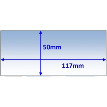 Clear Inner Lens 117 X 50mm PKT 5