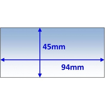 Clear Inner Lens 94 x 45mm Suits Ross 300S /Nuweld 300S & Others PKT: 5