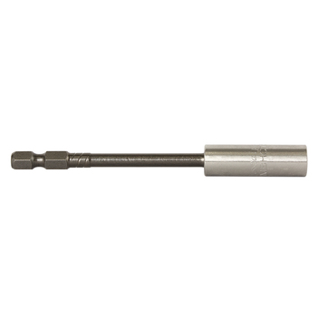 Thunderzone Magnetic Bit Holder With C Ring 1/4in x 150mm Alpha CMBHC150SS Carded
