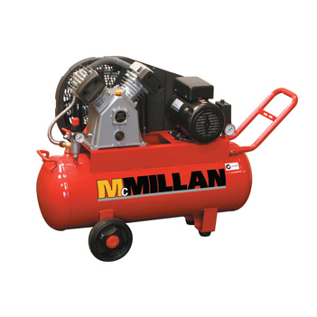 McMillan Petrol Driven Air Compressor on 70L Tank