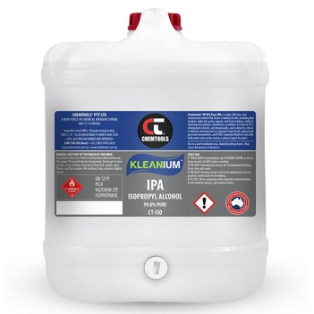 Kleanium™ 99.8% Pure IPA Isopropyl Alcohol 20 Litres CT-ISO-20L