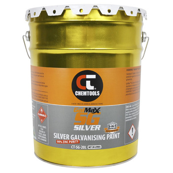 GalMax™ SG Silver 3-in-1 Galvanising Paint 20 Litres CT-SG-20L