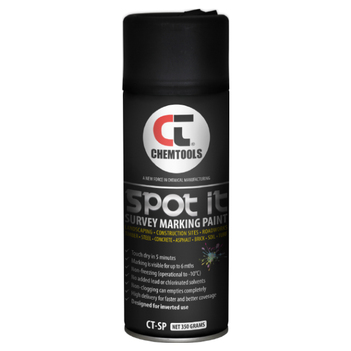 Spot It Marking Paint Black 350g Aerosol