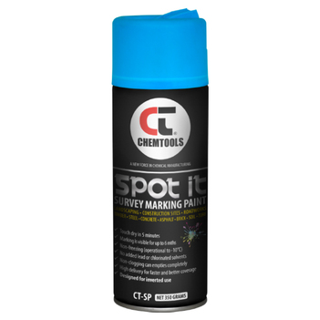 Spot it Marking Paint Fluoro Blue 350g Aerosol