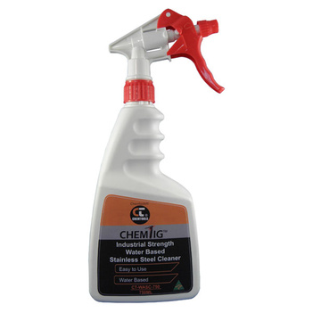 Aqueous Stainless Steel Cleaner 750ml Trigger Spray CT-WASC-750ML