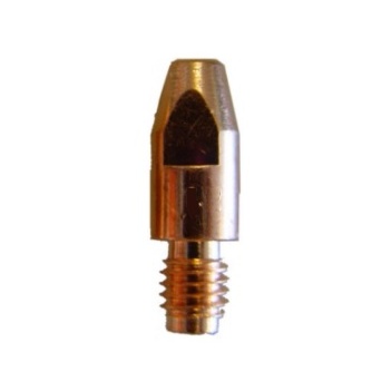 0.9mm Aluminium M8 10di 30mm Bzl Style contact tip CT09810A / 92.01.M8A09 / 141.0043