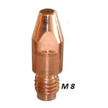 1.0mm Steel M8 10di 30mm Bzl Style contact tip CT10810 / 92.01.M83010 / 140.0313