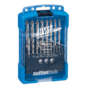 DRILL D101 SM2 SET 19Pce JOBBER HSS 1.0 - 10.0 x 0.5mm