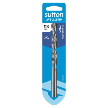 Drill D220 Jobber HSS XP Bullet Carded 11.0mm Sutton D220H1100
