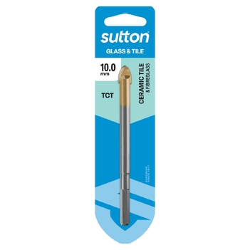 Drill D604 Glass & Tile Bit Carded 10.0mm Sutton Tools D6041000