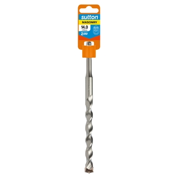 Drill D614 Masonry SDS Plus 2Cut 14mm x 210mm Sutton Tools D6141400