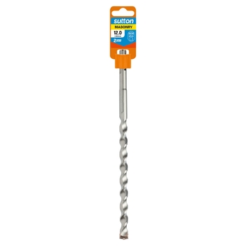 Drill D615 Masonry SDS Plus 2Cut 12mm x 260mm Sutton Tools D6151200