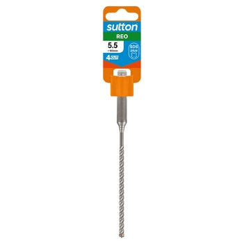 Drill D632 Masonry SDS Plus 4 Cut 5.5mm x 160mm Sutton Tools D6320550