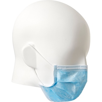 Disposable Face Mask Blue 3 Ply Pack of 50 Prochoice DFMB