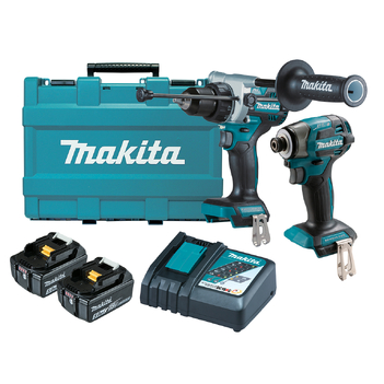 18V Brushless 2 Piece Combo Kit Makita DLX2516T