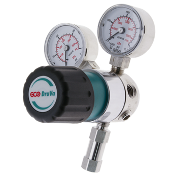Single Stage DruVa 1S Regulator 6.0 Purity Chrome Plated In: 23,000 kPa Out: 1,400 kPa main image
